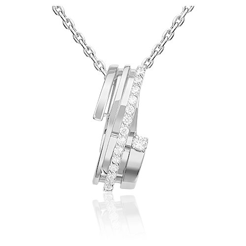 Подвеска PLATINA jewelry из золота 585 пробы с фианитом