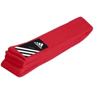 Пояс для дзюдо adidas Elite, 300 см, красный
