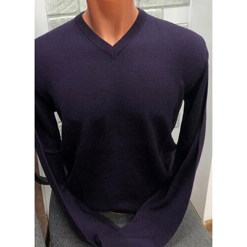 Пуловер Benaffetto, размер 176-182, 48, фиолетовый, фуксия
