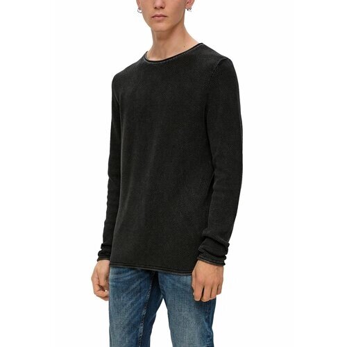 Пуловер Q/S by s. Oliver, размер XXL, черный