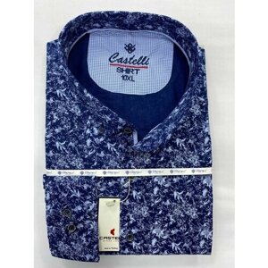 Рубашка Castelli, размер 9XL, синий