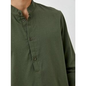Рубашка CLEO, размер 52, зеленый, хаки