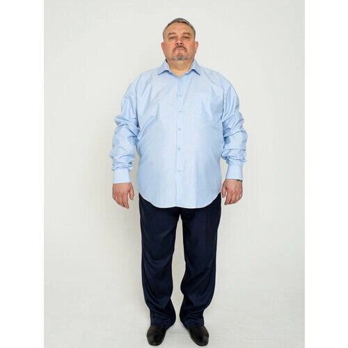 Рубашка Grossir, размер 51, голубой