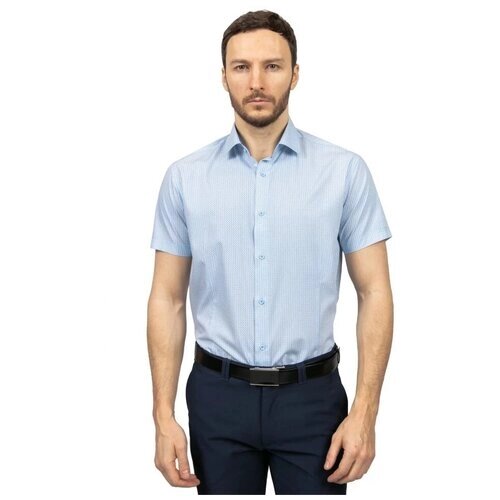 Рубашка GroStyle, размер 44/182, голубой