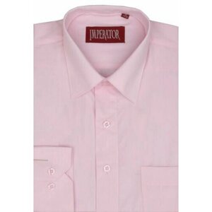 Рубашка Imperator, размер 37 ворот/164-170, розовый