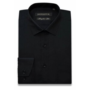Рубашка Imperator, размер 37 ворот/164-172, черный