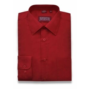 Рубашка Imperator, размер 38 ворот/170-176, красный