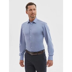 Рубашка KANZLER, размер 42, голубой