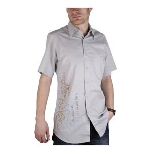 Рубашка Maestro, размер 42/XS/178-186, серый