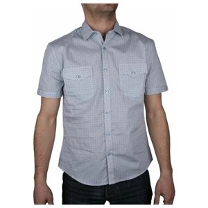 Рубашка Maestro, размер 44/S/178-186, голубой