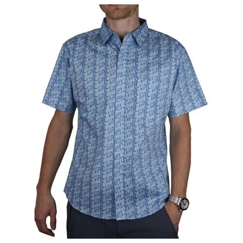 Рубашка Maestro, размер 46/M/170-178, синий