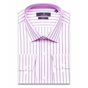 Рубашка POGGINO, размер XL (43-44 cm. розовый
