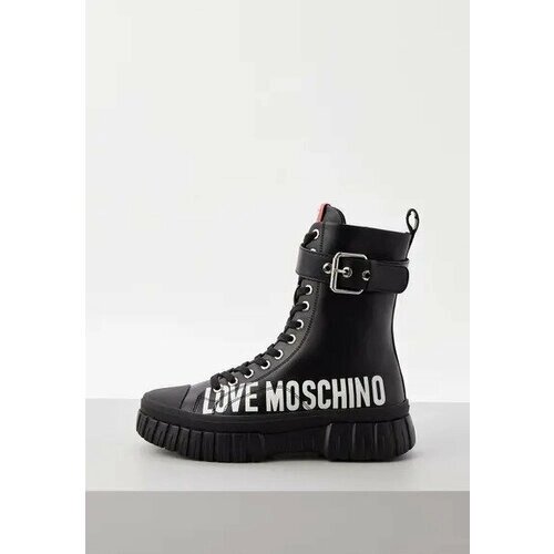 Сапоги LOVE moschino, размер 40, черный