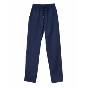 Школьные брюки , демисезон/зима, размер 140, синий