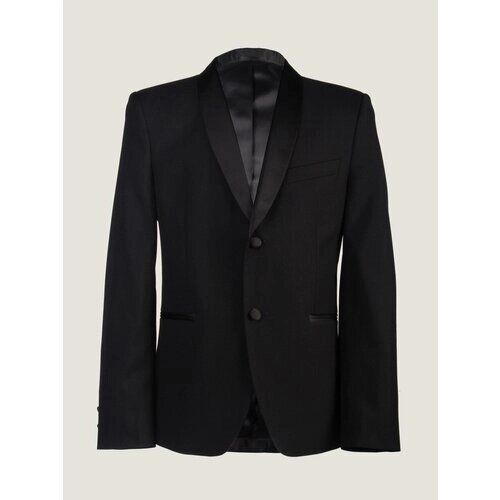 Школьный пиджак Тилли Стилли, размер 152-76-69, черный