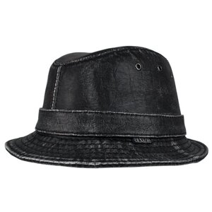 Шляпа Denkor, демисезон/зима, подкладка, размер 59, черный