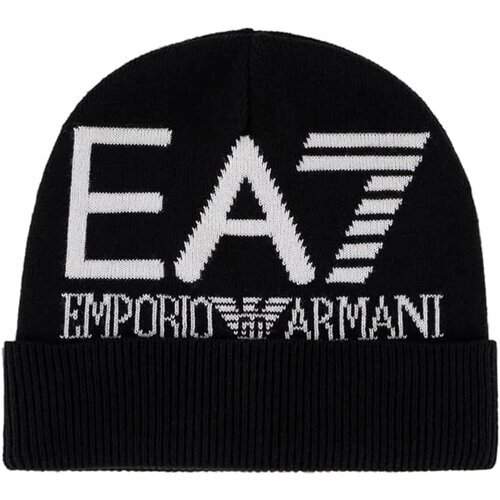 Шляпа EA7, размер M, черный, белый