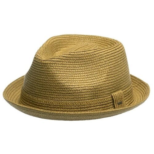 Шляпа федора Bailey, размер 59, коричневый