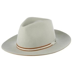 Шляпа федора Bailey, шерсть, утепленная, размер 57, серый