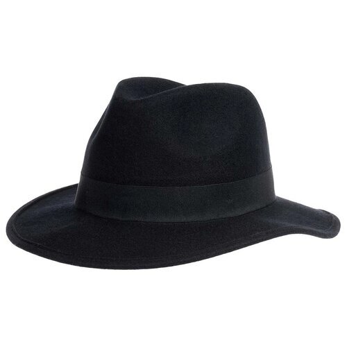 Шляпа федора Seeberger, размер OneSize, синий