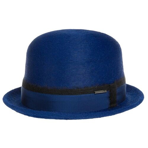 Шляпа котелок STETSON, размер 59, синий