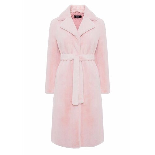 Шуба SAS womanswear, размер M (44-46), розовый