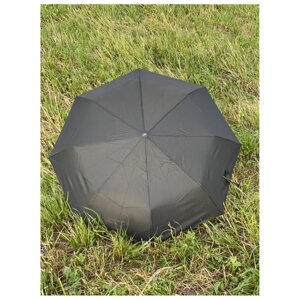 Смарт-зонт GALAXY OF UMBRELLAS, механика, 3 сложения, купол 90 см., 8 спиц, чехол в комплекте, для мужчин, черный