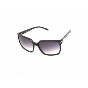 Солнцезащитные очки Ana Hickmann, квадратные, градиентные, для женщин, черный