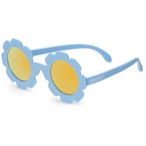 Солнцезащитные очки Babiators, круглые, поляризационные, для девочек, голубой
