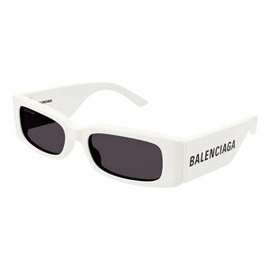 Солнцезащитные очки BALENCIAGA, прямоугольные, оправа: пластик, для женщин, серый