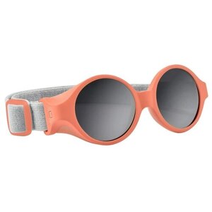 Солнцезащитные очки Beaba, круглые, с рождения, чехол/футляр в комплекте, со 100% защитой от УФ-лучей, оранжевый