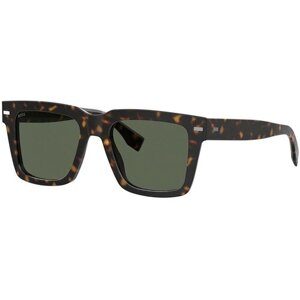 Солнцезащитные очки BOSS, квадратные, для мужчин, коричневый