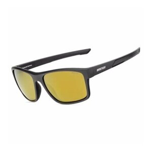 Солнцезащитные очки BRENDA, прямоугольные, ударопрочные, поляризационные, черный