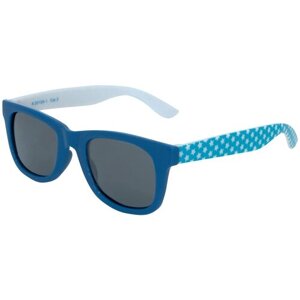 Солнцезащитные очки Cafa France, овальные, оправа: пластик, поляризационные, со 100% защитой от УФ-лучей, синий