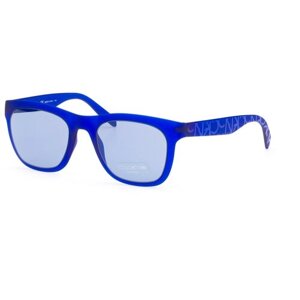Солнцезащитные очки CALVIN KLEIN, прямоугольные, с защитой от УФ, устойчивые к появлению царапин, синий