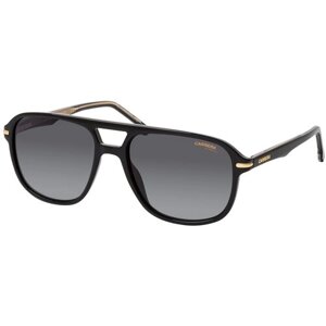 Солнцезащитные очки CARRERA Carrera CARRERA 279/S 2M2 9O 279/S 2M2 9O, черный, серый