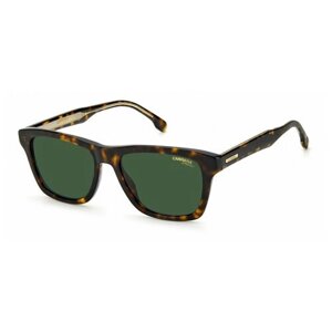 Солнцезащитные очки Carrera, квадратные, для мужчин, коричневый