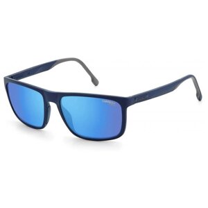 Солнцезащитные очки CARRERA, прямоугольные, для мужчин, синий