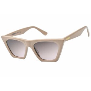 Солнцезащитные очки EIGENGRAU, кошачий глаз, с защитой от УФ, зеркальные, для женщин, бежевый