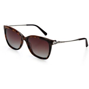 Солнцезащитные очки ELEGANZZA, вайфареры, поляризационные, с защитой от УФ, для женщин, коричневый