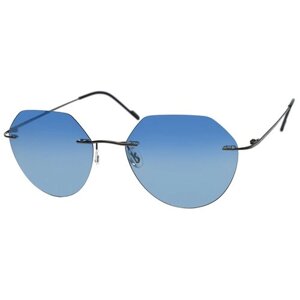 Солнцезащитные очки Enni Marco, шестиугольные, градиентные