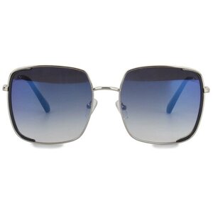 Солнцезащитные очки Furlux, оправа: металл, для женщин, синий