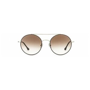 Солнцезащитные очки GIGIBarcelona, невидимка, оправа: металл, градиентные, для женщин, золотой