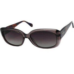 Солнцезащитные очки NEOLOOK, овальные, с защитой от УФ, градиентные, поляризационные, для женщин, коричневый