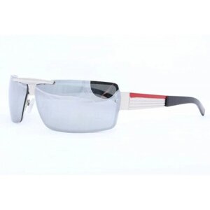 Солнцезащитные очки POMILED, круглые, оправа: металл, поляризационные