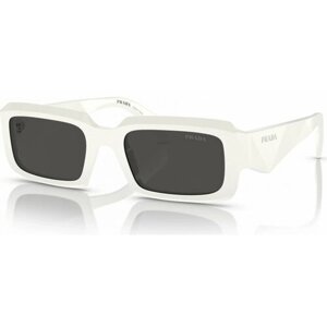 Солнцезащитные очки Prada, бабочка, оправа: пластик, с защитой от УФ, для мужчин, черный