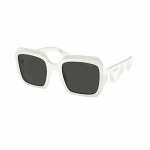 Солнцезащитные очки Prada PR 28ZS 17K08Z, прямоугольные, оправа: пластик, для женщин, белый
