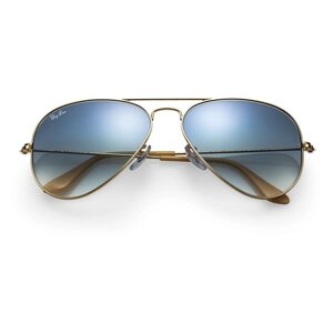 Солнцезащитные очки Ray-Ban RB 3025 001/3F, голубой, желтый