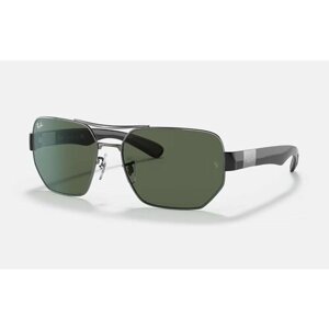 Солнцезащитные очки Ray-Ban, зеленый, коричневый