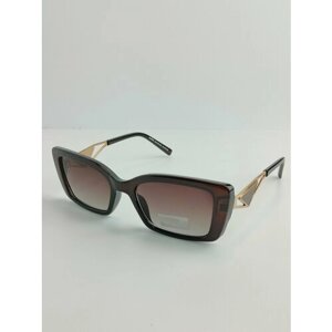 Солнцезащитные очки Шапочки-Носочки AL9552-320-970-C81, коричневый